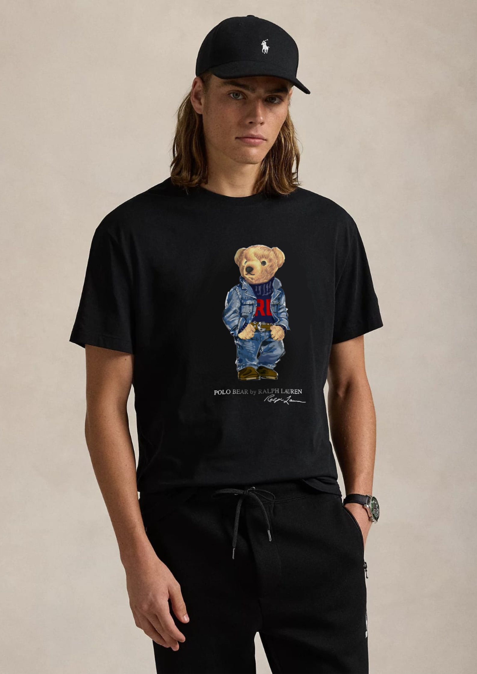 Teddy Tshirt Black