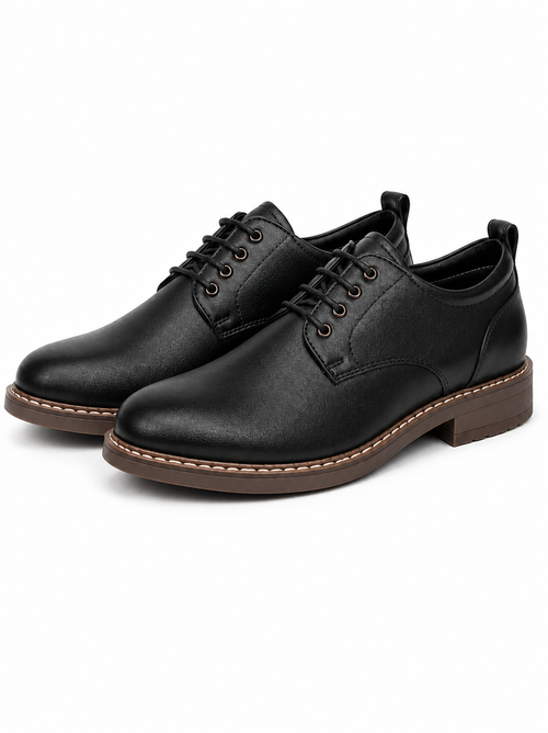 Black Comfort Formal Shoes