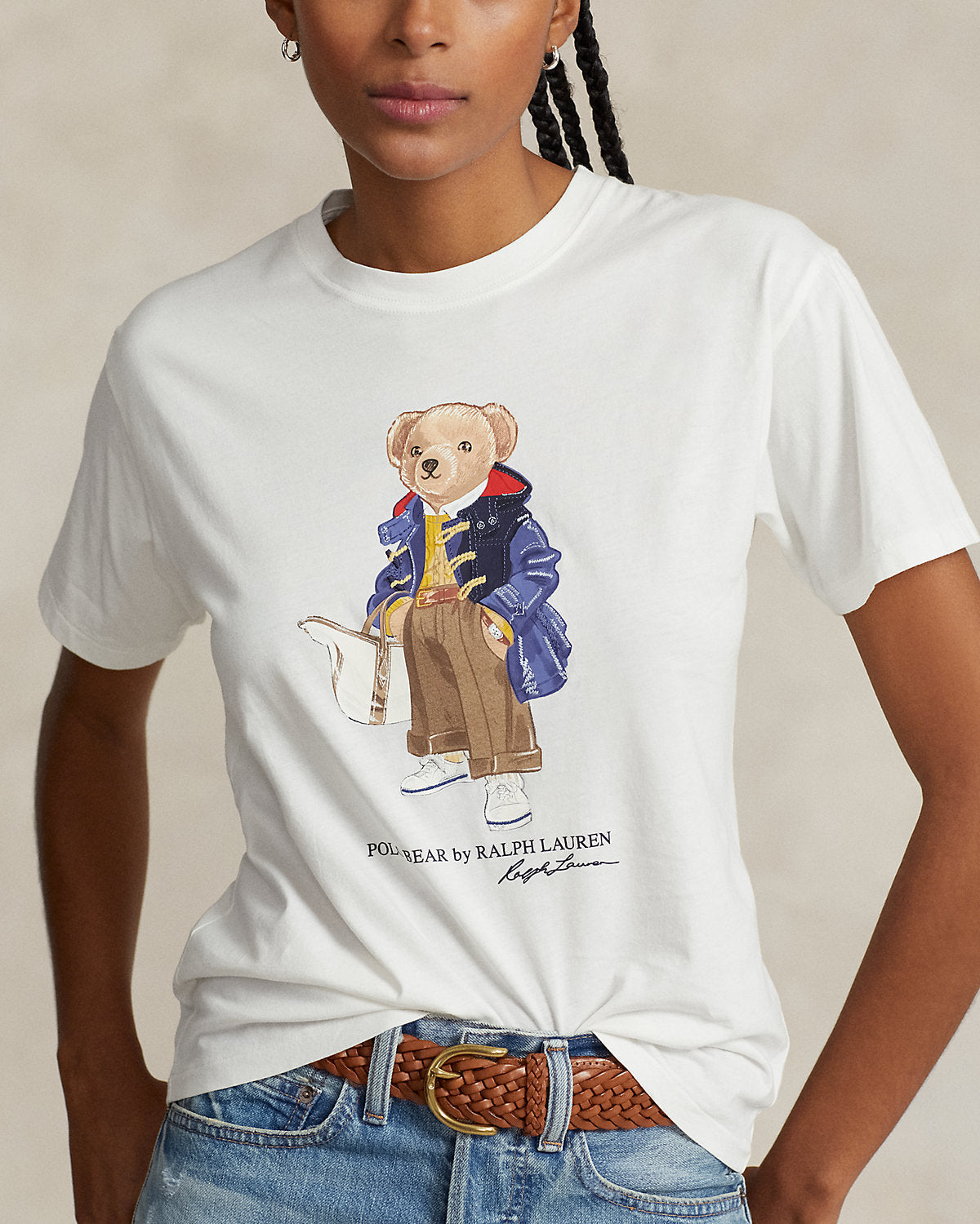 Women TEDDY BEAR T-SHIRT PURSE JACKET