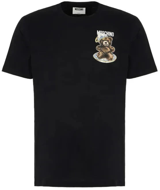 Women MOSCHINO BLACK SMALL CUP TEDDY T-SHIRT
