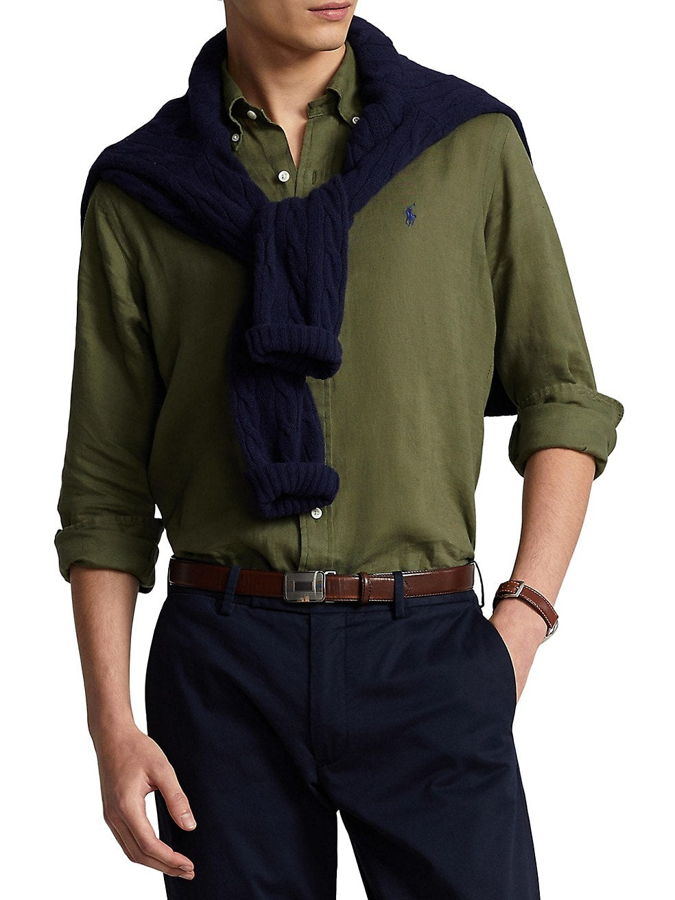 Bottle Green Oxford Shirt