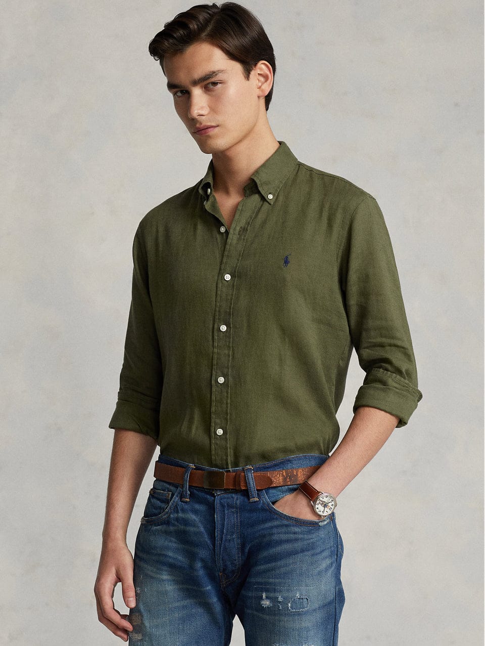 Bottle Green Oxford Shirt