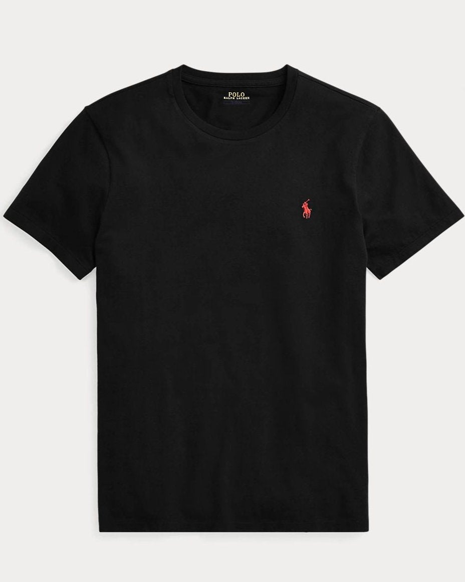Black Crew Neck Tshirt