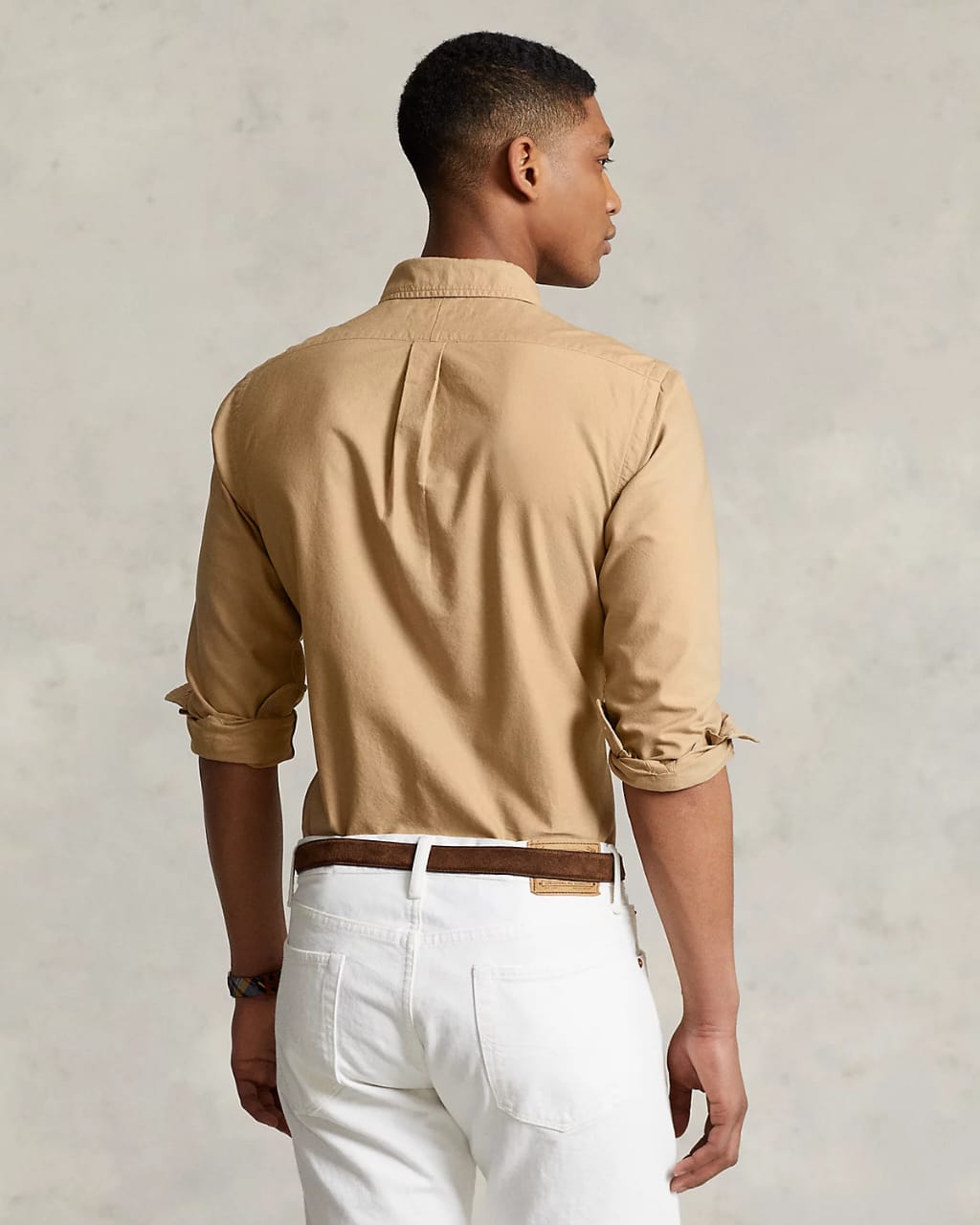 Tan Oxford Shirt