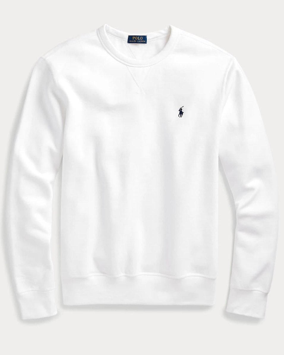 RL Fleece Sweatshirt (White)
