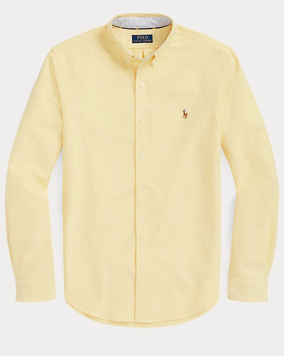 Yellow Oxford Shirt (Multi Logo)