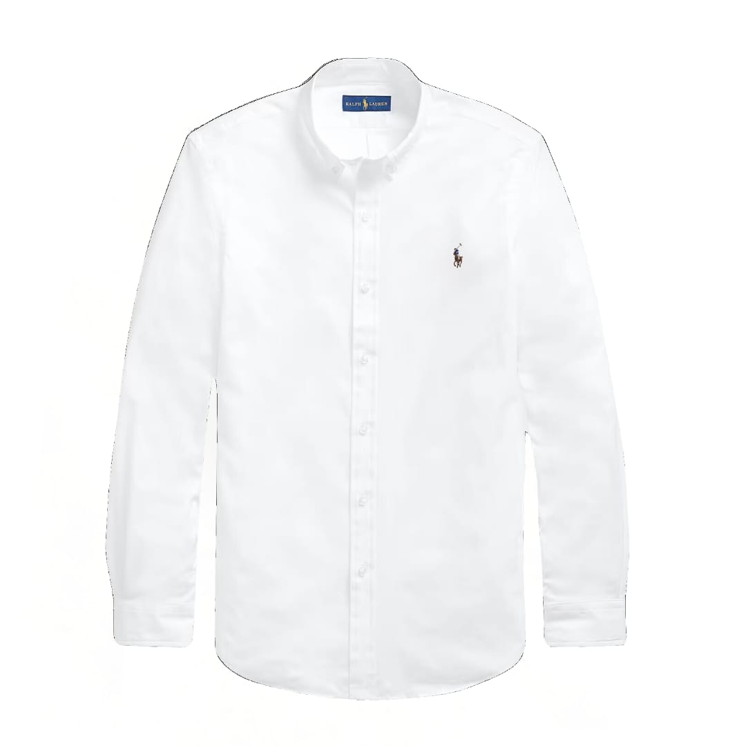 White Oxford Shirt (Multi Logo)