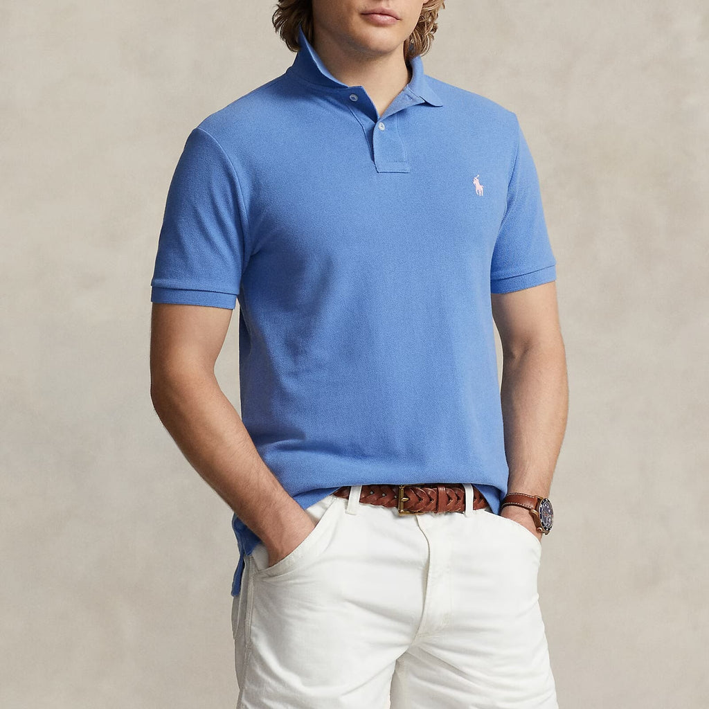 Sky Collar Tshirt (White Logo)