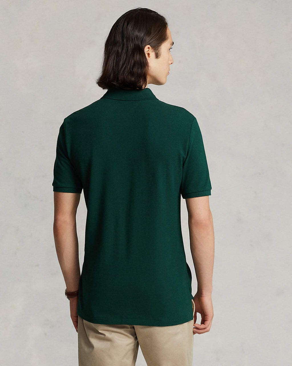 Raama green Collar Tshirt