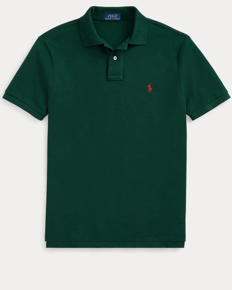 Raama green Collar Tshirt