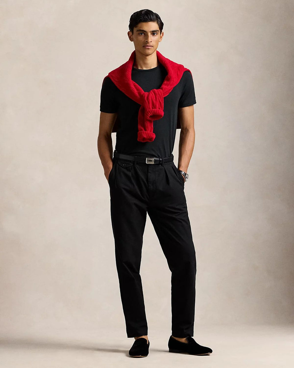 Black Crew Neck Tshirt