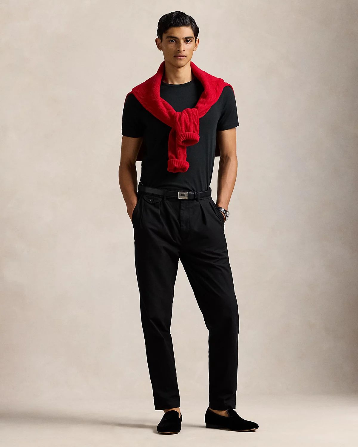 Black Crew Neck Tshirt