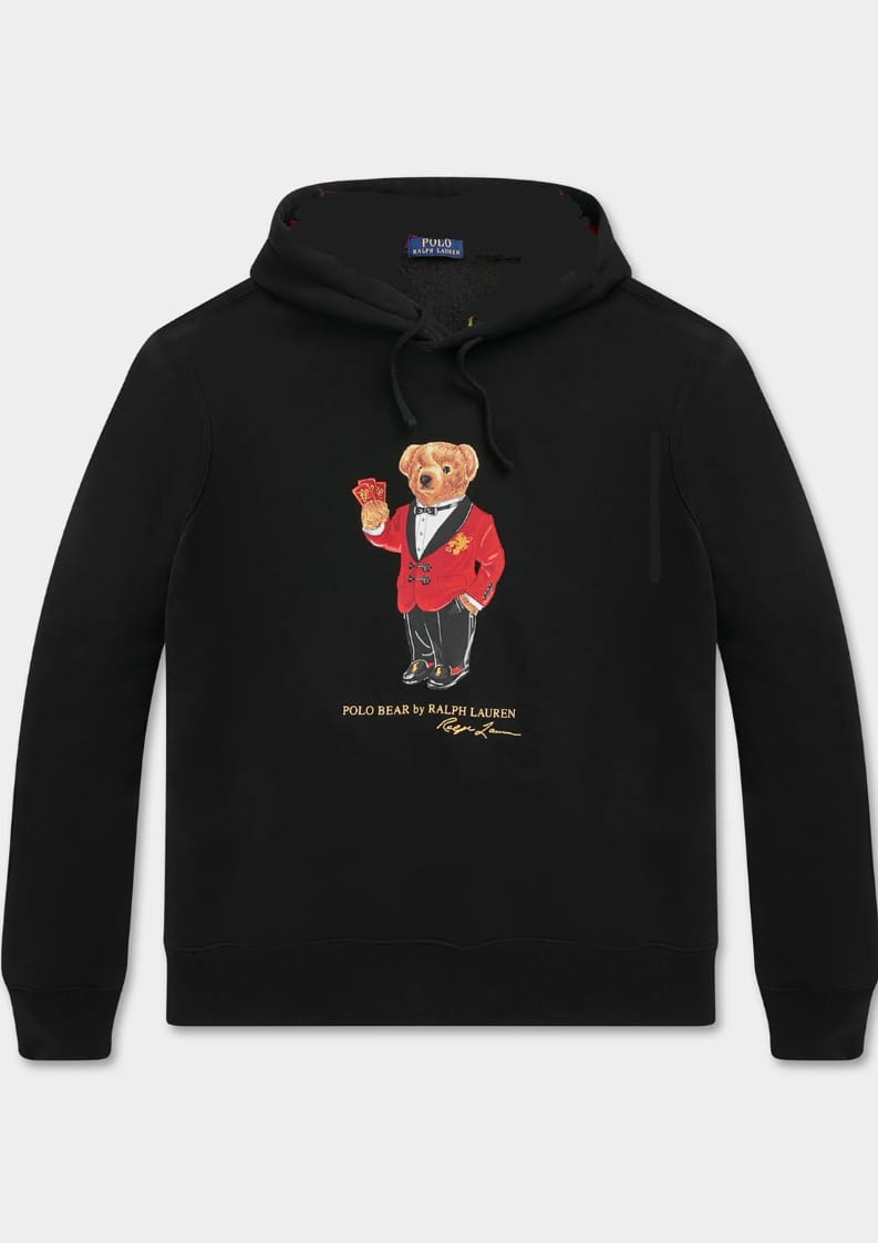 Rare Collection RL Fleece Hoodie (Black Chinese)