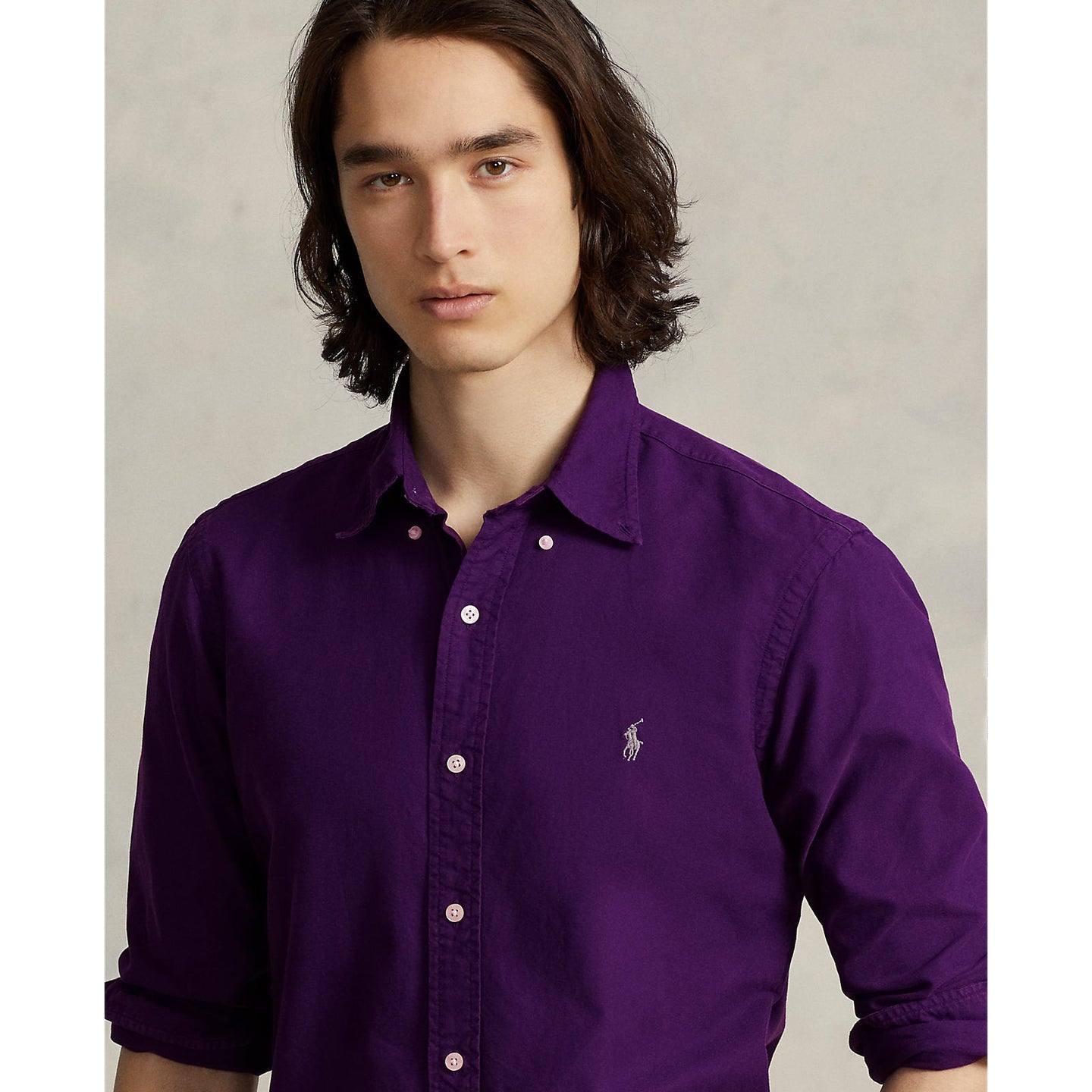 Purple Oxford Shirt