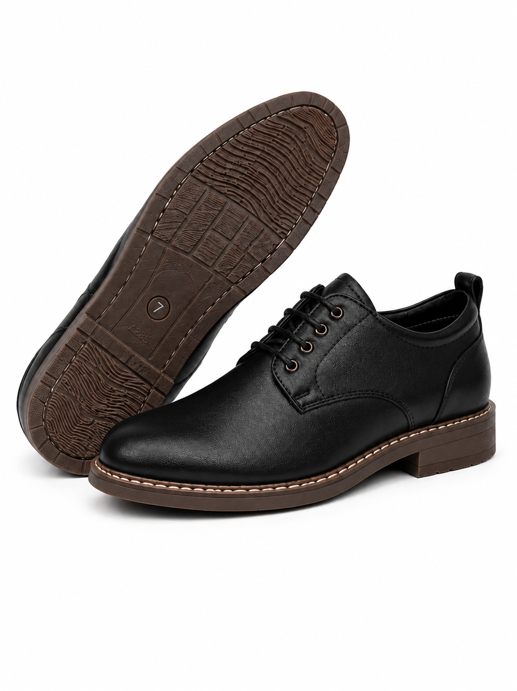 Black Comfort Formal Shoes
