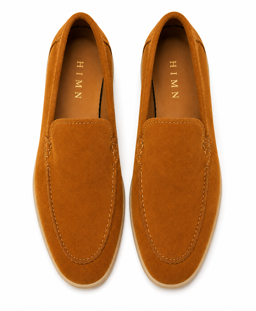 Monarch Suede Loafers – Camel Tan