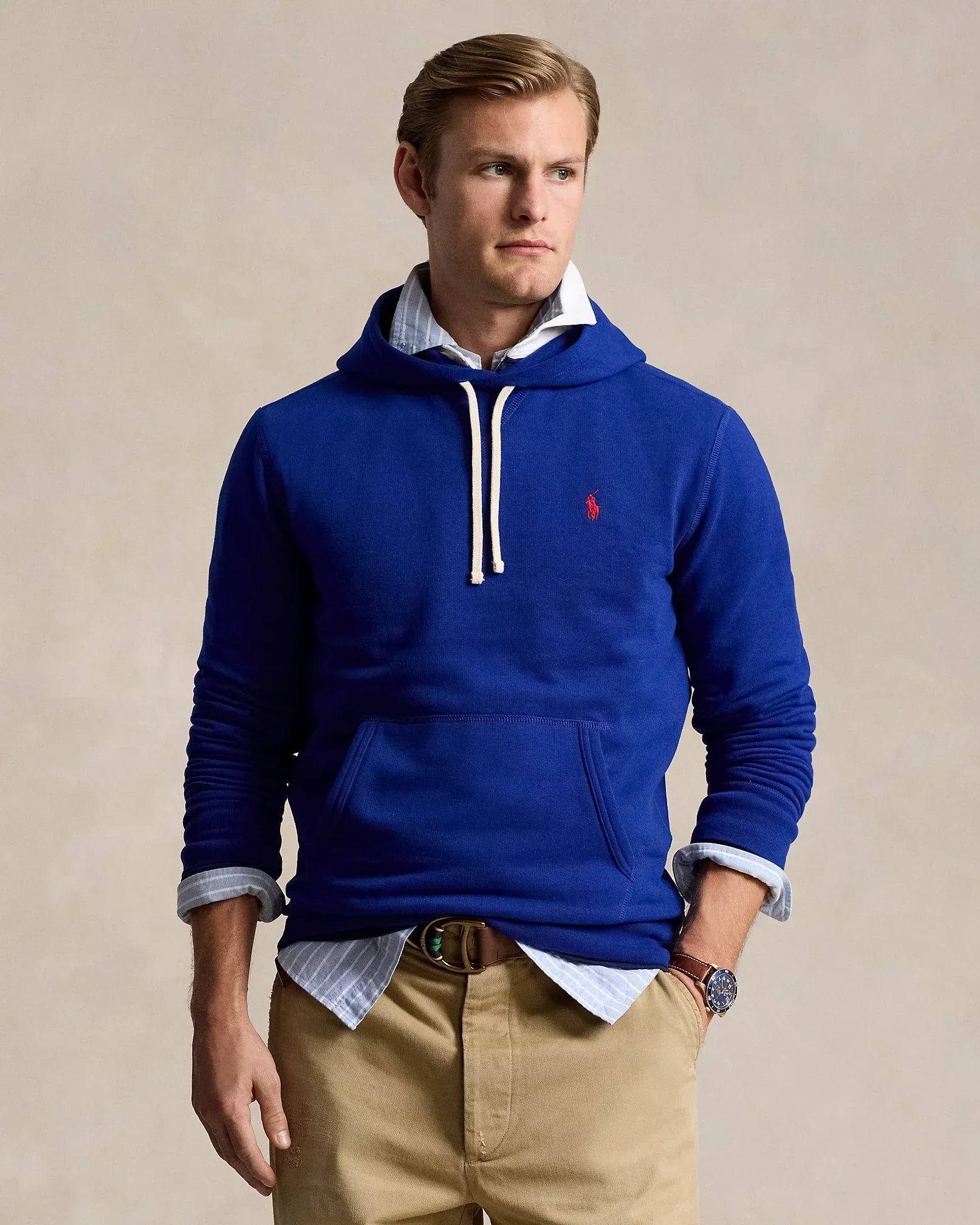 RL Fleece Hoodie (Royale Blue)