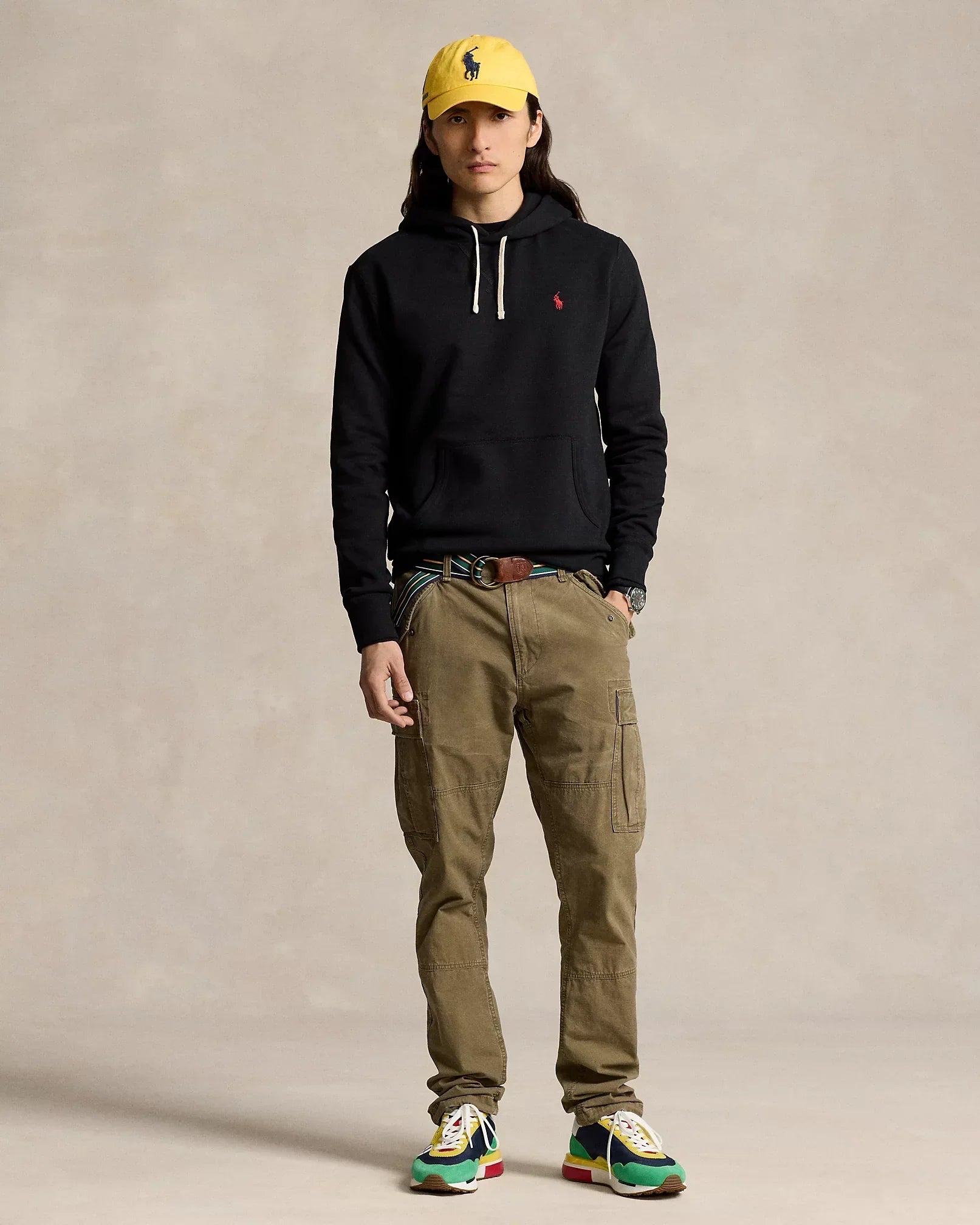 RL Fleece Hoodie (Black)