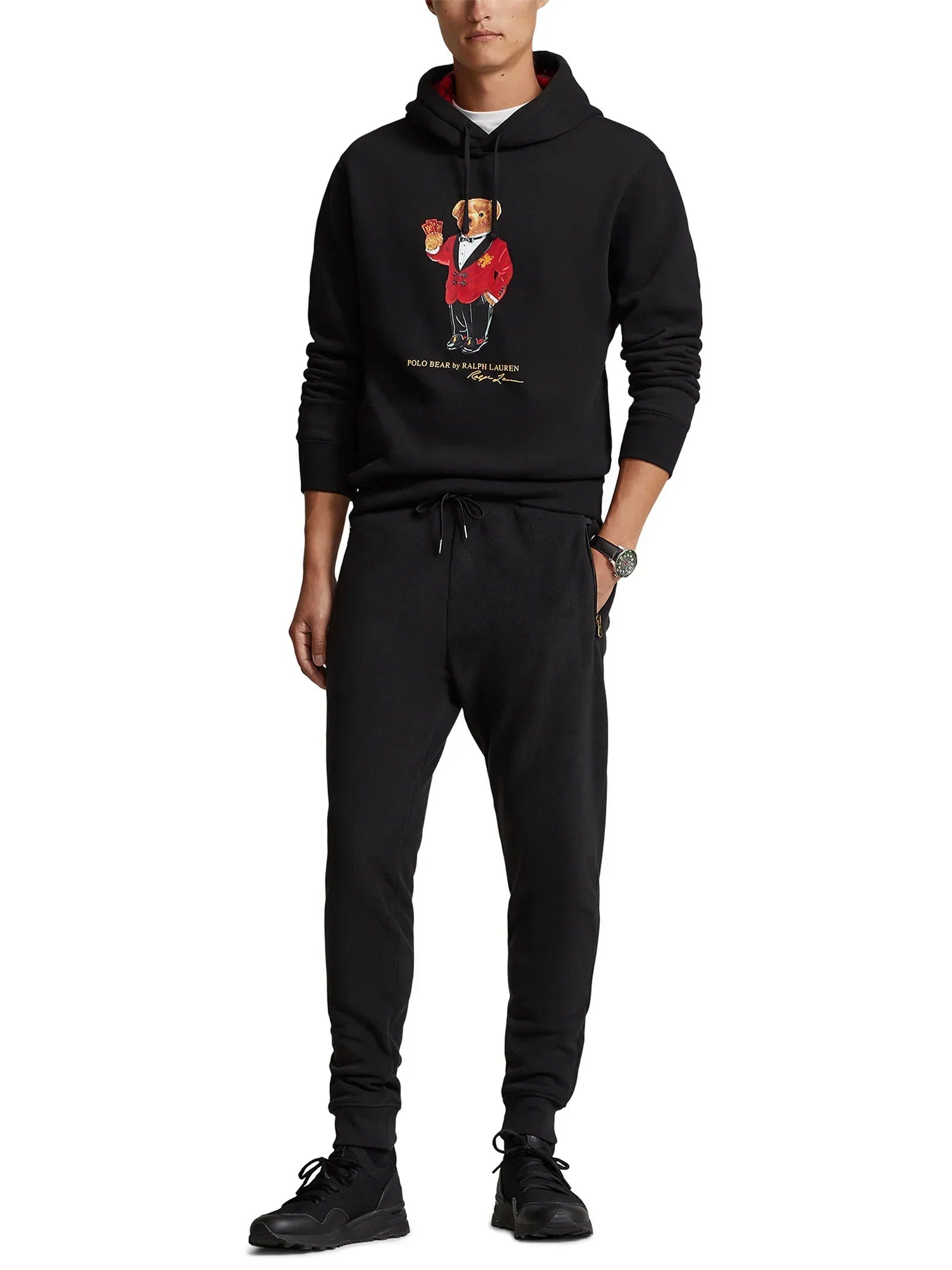 Rare Collection RL Fleece Hoodie (Black Chinese)